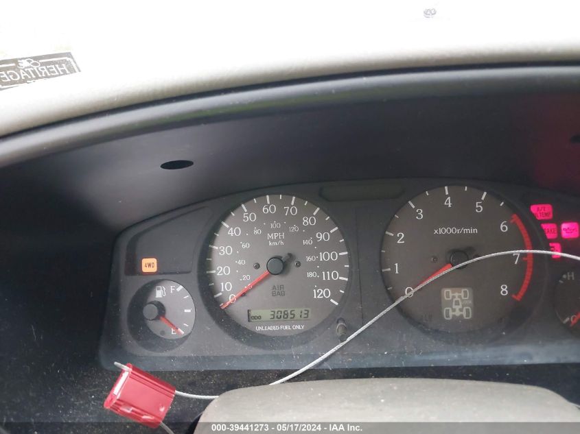 1999 Infiniti Qx4 VIN: JNRAR05Y2XW043612 Lot: 39441273