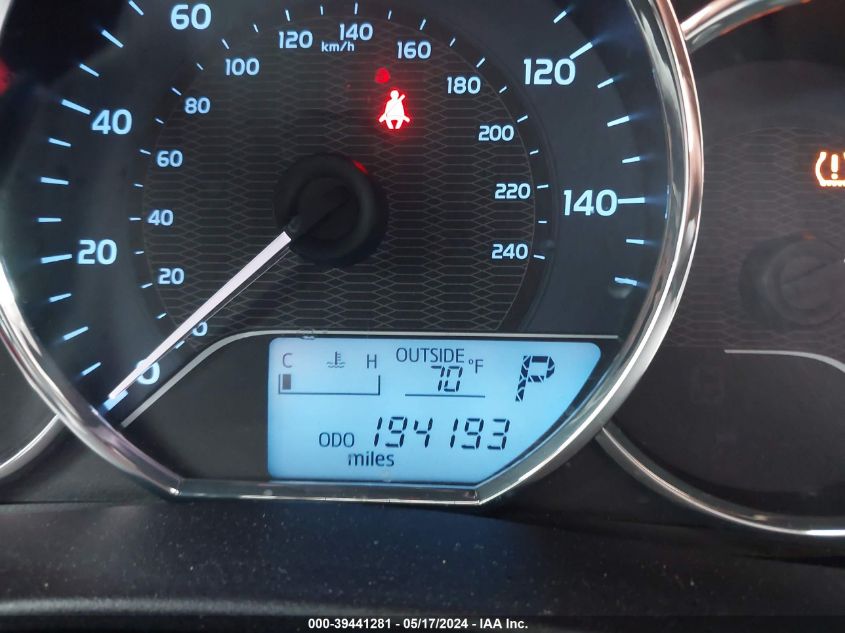 2016 Toyota Corolla L/Le/Le Plus/Le Premium/S/S Plus/S Premium/S W/Special Edition Pkg VIN: 5YFBURHE5GP523581 Lot: 39441281