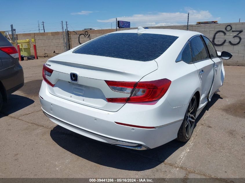 2021 Honda Accord Hybrid Touring VIN: 1HGCV3F99MA019590 Lot: 39441286