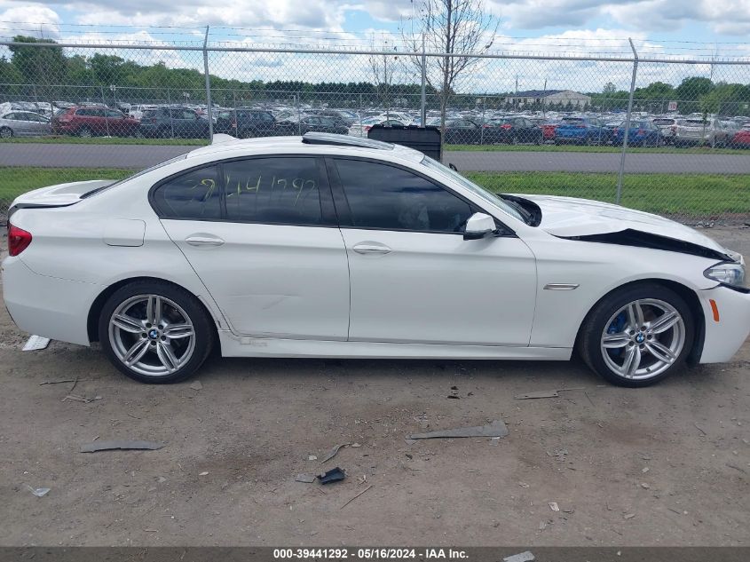 2015 BMW 535I xDrive VIN: WBA5B3C52FD546872 Lot: 39441292