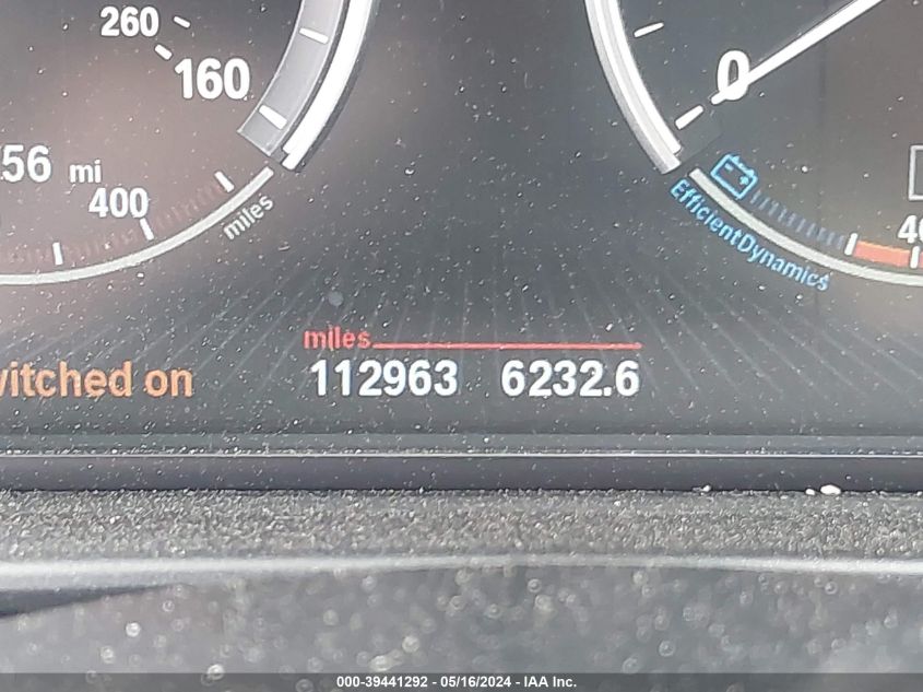 2015 BMW 535I xDrive VIN: WBA5B3C52FD546872 Lot: 39441292