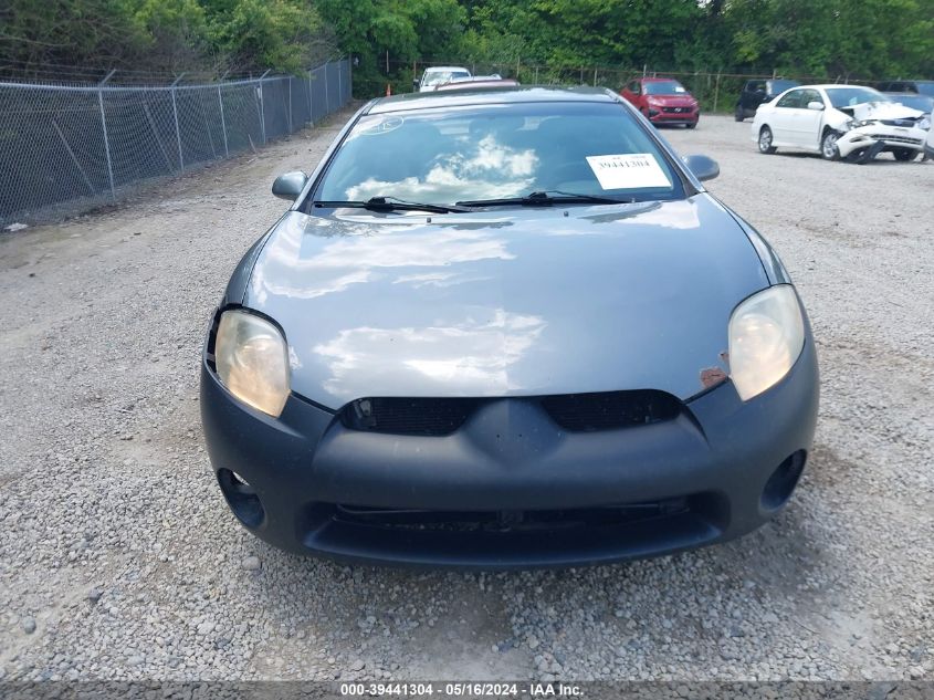 2006 Mitsubishi Eclipse Gs VIN: 4A3AK24FX6E043889 Lot: 39441304