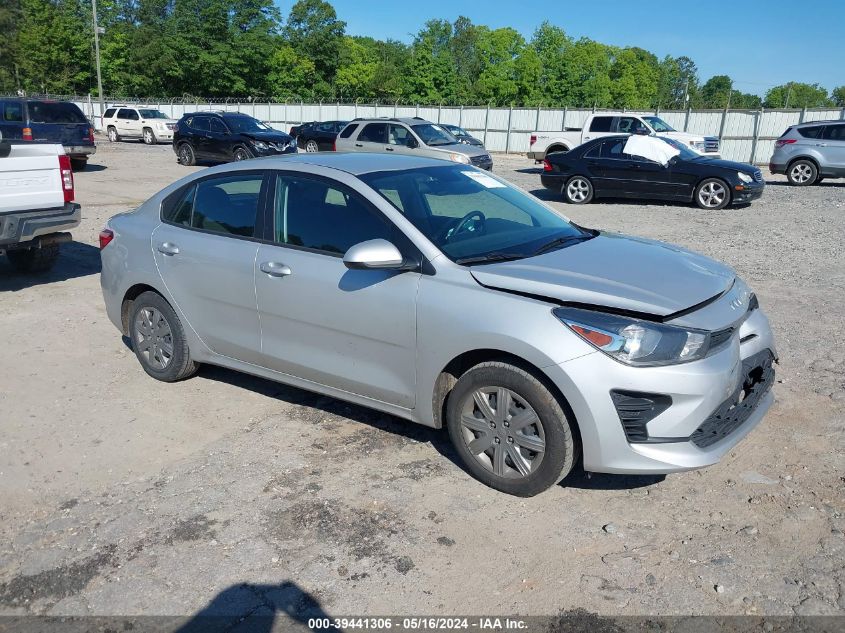 2022 Kia Rio S VIN: 3KPA24AD7NE493049 Lot: 39441306