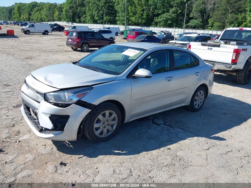 2022 Kia Rio S VIN: 3KPA24AD7NE493049 Lot: 39441306