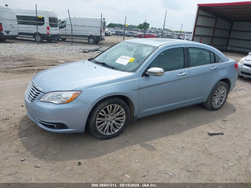 2013 Chrysler 200 Limited VIN: 1C3CCBCG6DN592493 Lot: 39441313