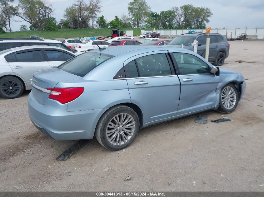 2013 Chrysler 200 Limited VIN: 1C3CCBCG6DN592493 Lot: 39441313