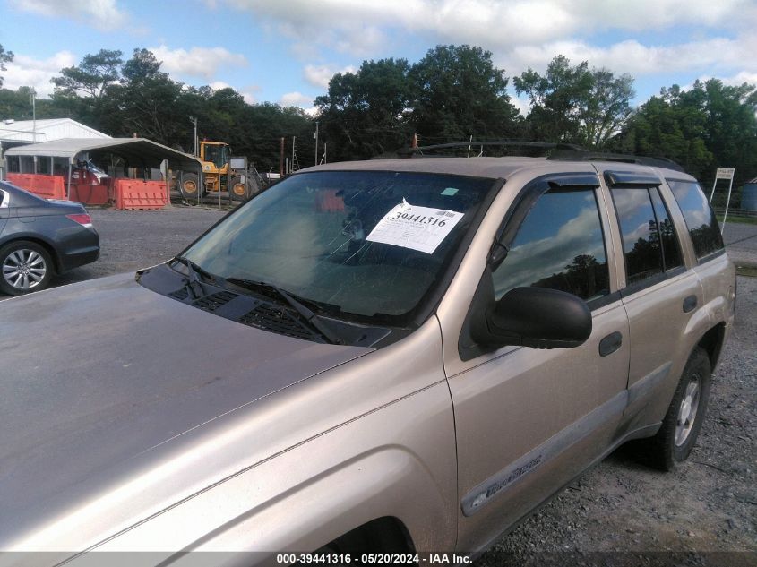 2004 Chevrolet Trailblazer Ls VIN: 1GNDT13S342327988 Lot: 39441316