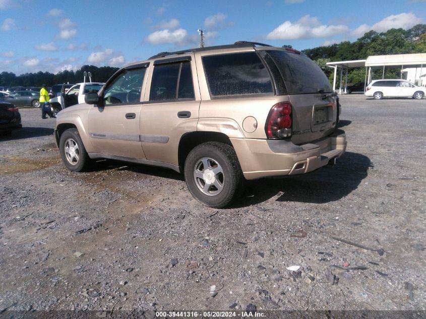 2004 Chevrolet Trailblazer Ls VIN: 1GNDT13S342327988 Lot: 39441316