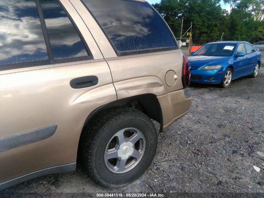 2004 Chevrolet Trailblazer Ls VIN: 1GNDT13S342327988 Lot: 39441316