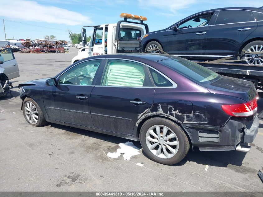 2006 Hyundai Azera Limited/Se VIN: KMHFC46FX6A053274 Lot: 39441319