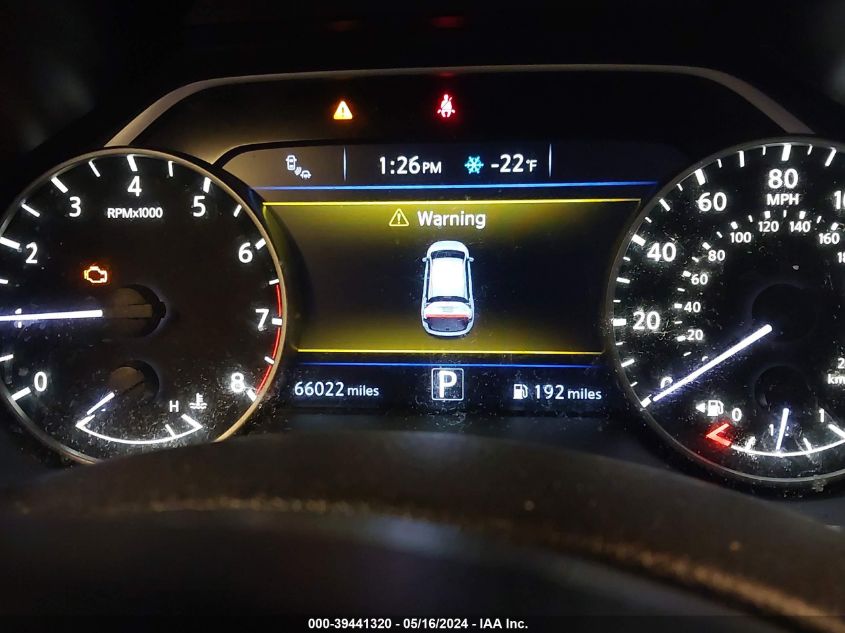 2015 Nissan Murano Sl VIN: 5N1AZ2MH1FN271744 Lot: 39441320