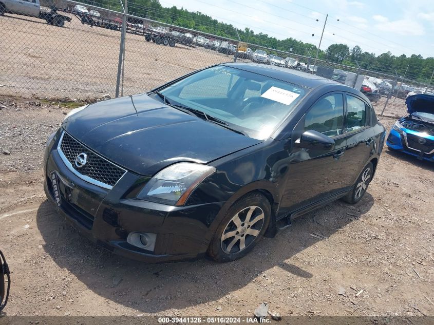 2012 Nissan Sentra 2.0 Sr VIN: 3N1AB6AP7CL720371 Lot: 39441326