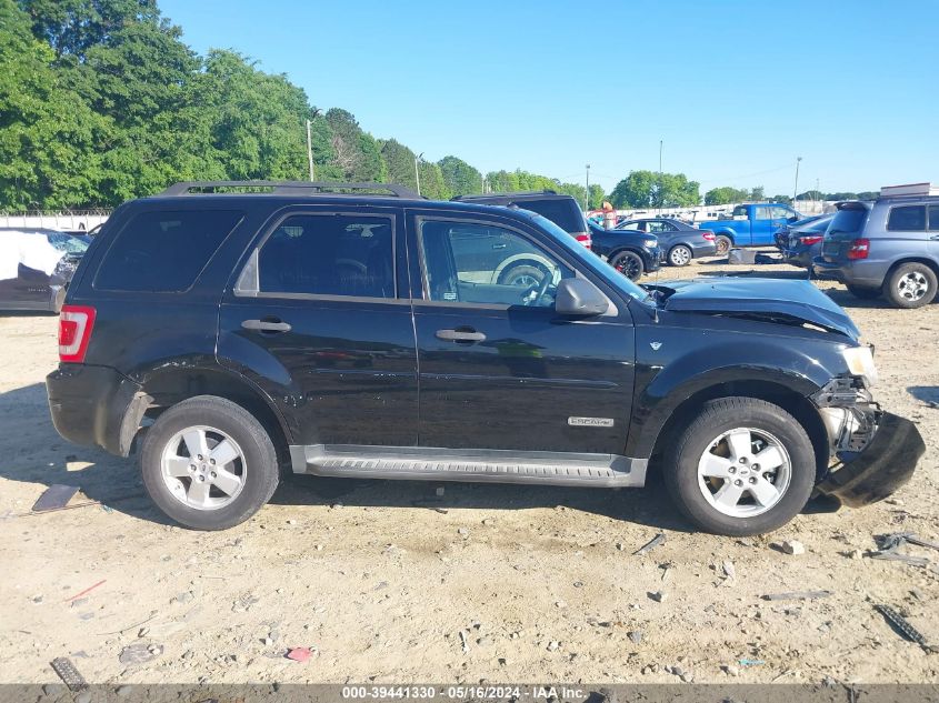 2008 Ford Escape Xlt VIN: 1FMCU03118KA51072 Lot: 39441330