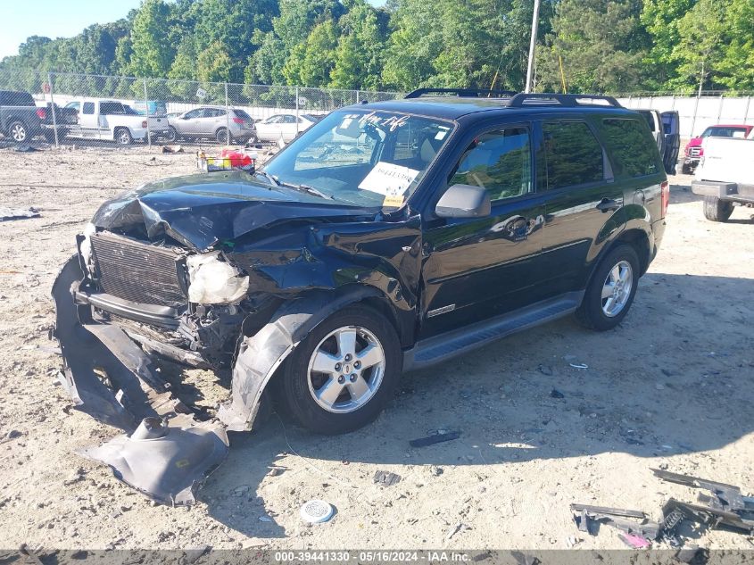 2008 Ford Escape Xlt VIN: 1FMCU03118KA51072 Lot: 39441330