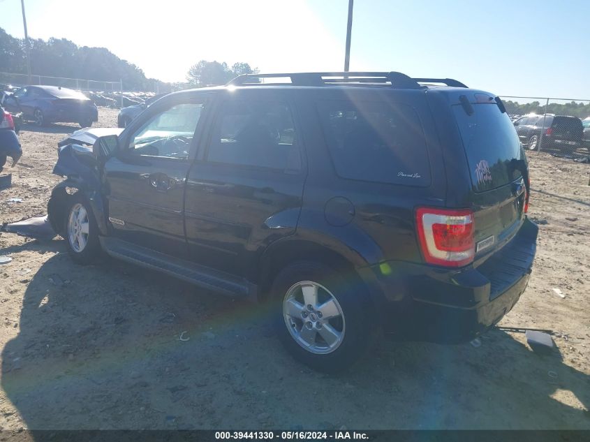 2008 Ford Escape Xlt VIN: 1FMCU03118KA51072 Lot: 39441330