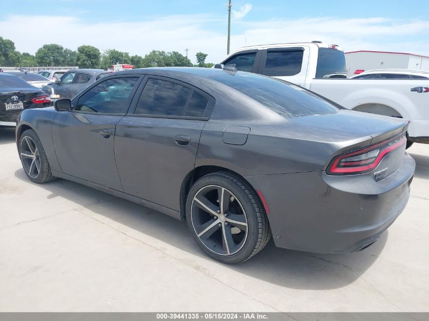 2015 Dodge Charger Sxt VIN: 2C3CDXHGXFH886087 Lot: 39441335