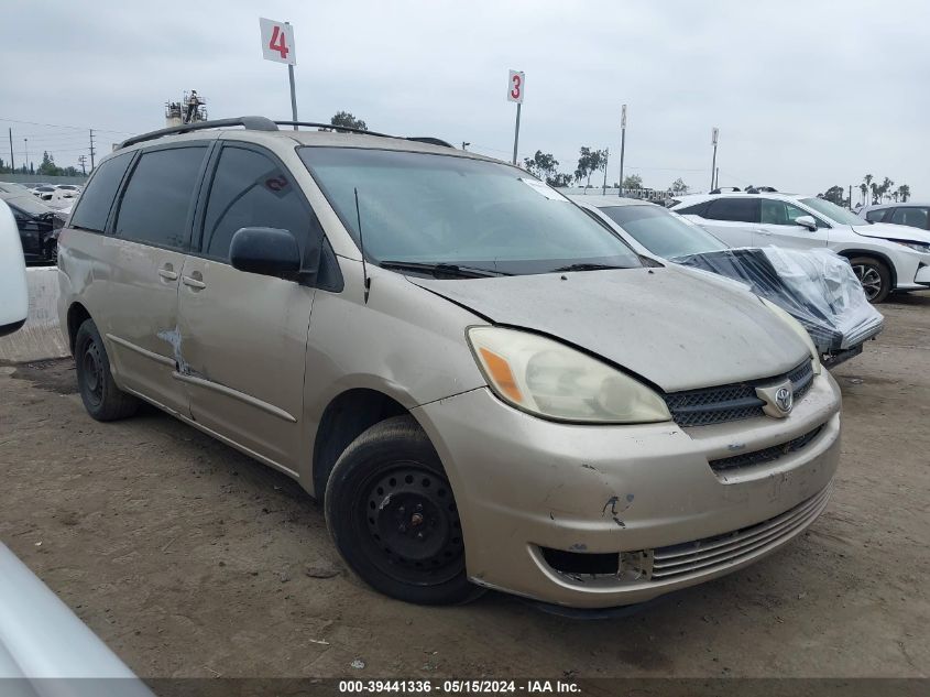 2004 Toyota Sienna Le VIN: 5TDZA23C94S169605 Lot: 39441336