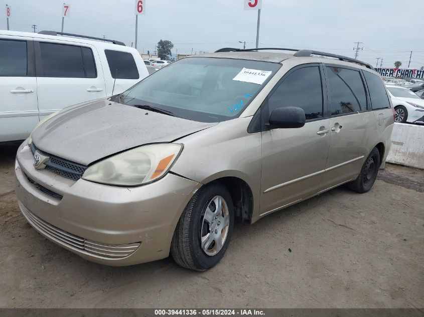 2004 Toyota Sienna Le VIN: 5TDZA23C94S169605 Lot: 39441336