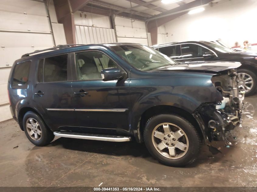 2011 Honda Pilot Touring VIN: 5FNYF4H92BB068235 Lot: 39441353