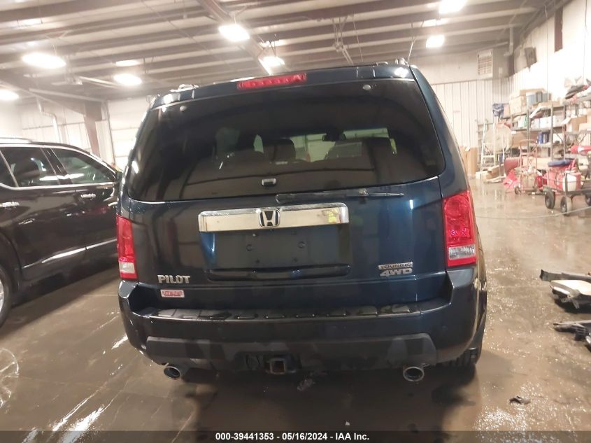 2011 Honda Pilot Touring VIN: 5FNYF4H92BB068235 Lot: 39441353