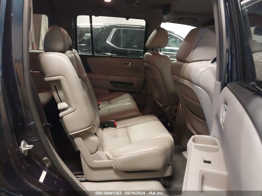 2011 Honda Pilot Touring VIN: 5FNYF4H92BB068235 Lot: 39441353