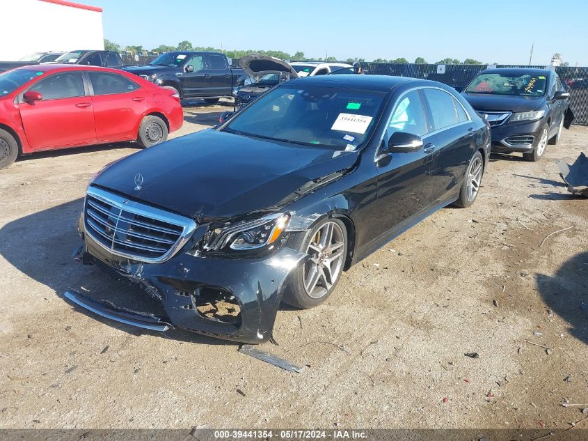 WDDUG8DB7KA443434 2019 MERCEDES-BENZ S CLASS - Image 2