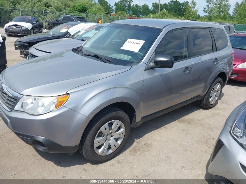 2010 Subaru Forester 2.5X VIN: JF2SH6AC7AH760685 Lot: 39441366