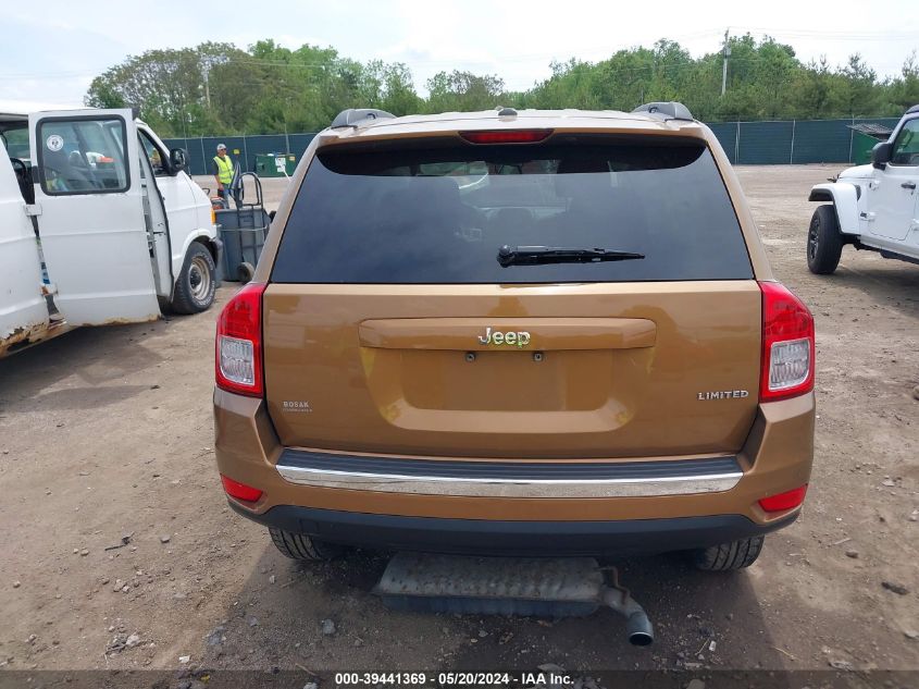 2011 Jeep Compass Limited VIN: 1J4NT5FB0BD166107 Lot: 39441369