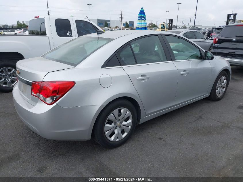 2012 Chevrolet Cruze Ls VIN: 1G1PC5SH0C7241342 Lot: 39441371