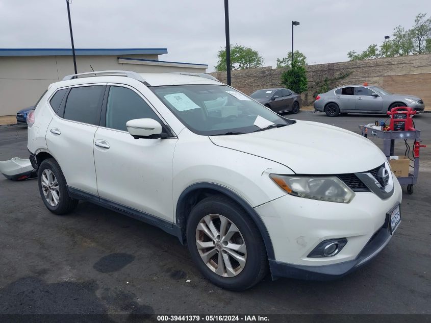 2015 Nissan Rogue Sv VIN: 5N1AT2MT6FC880751 Lot: 39441379