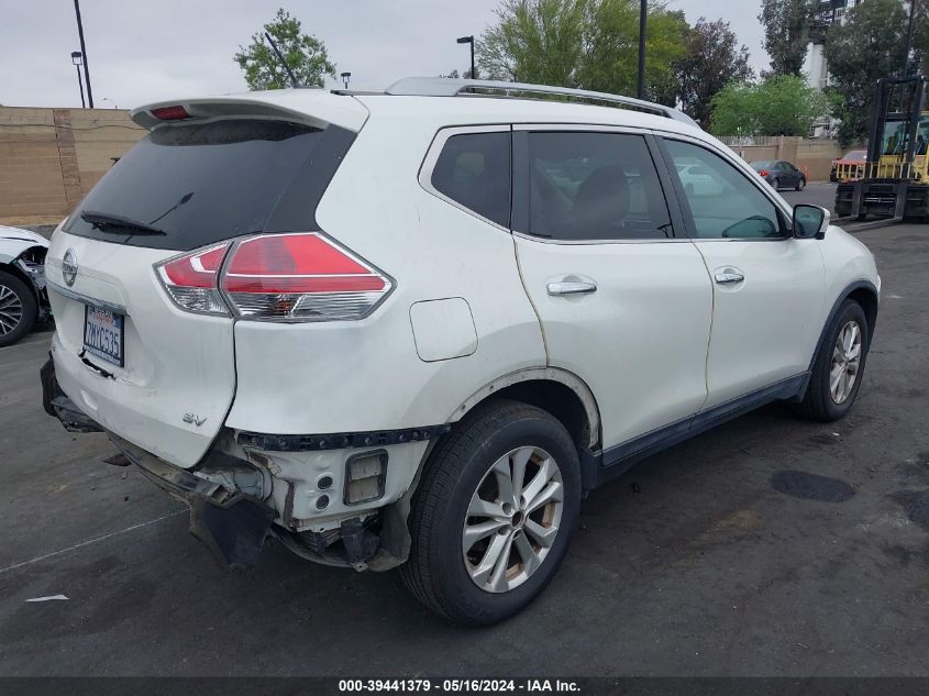 2015 Nissan Rogue Sv VIN: 5N1AT2MT6FC880751 Lot: 39441379