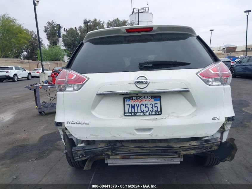 2015 Nissan Rogue Sv VIN: 5N1AT2MT6FC880751 Lot: 39441379