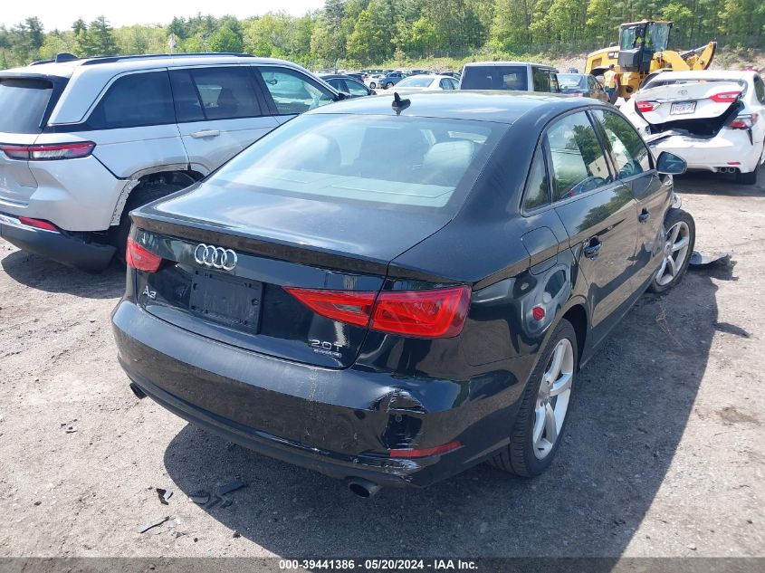 2016 Audi A3 2.0T Premium VIN: WAUB8GFF9G1039984 Lot: 39441386