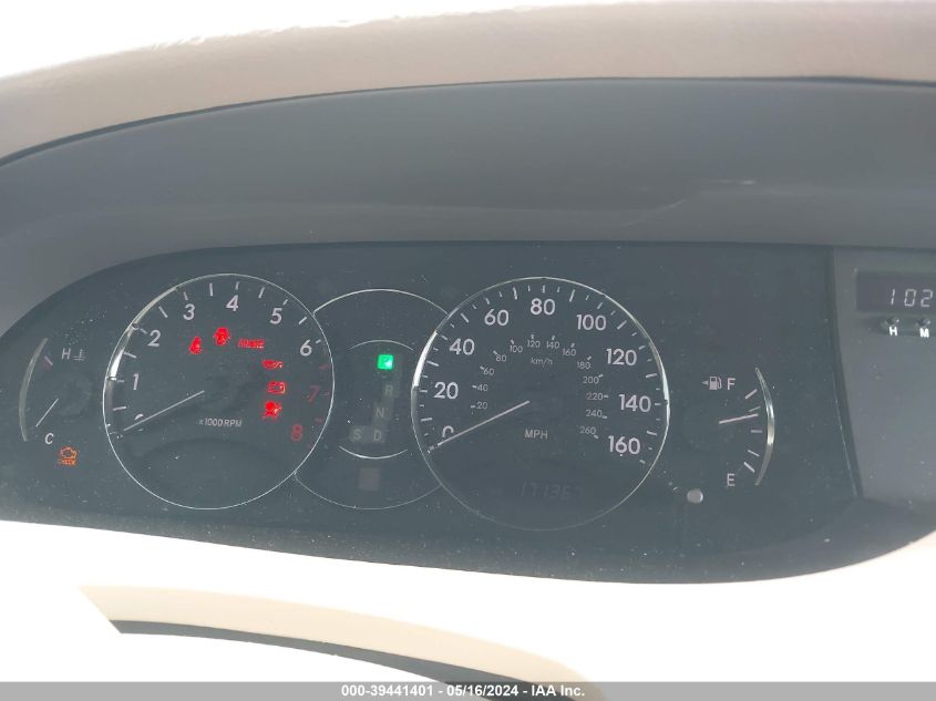 2005 Toyota Avalon Xls VIN: 4T1BK36B45U025430 Lot: 39441401