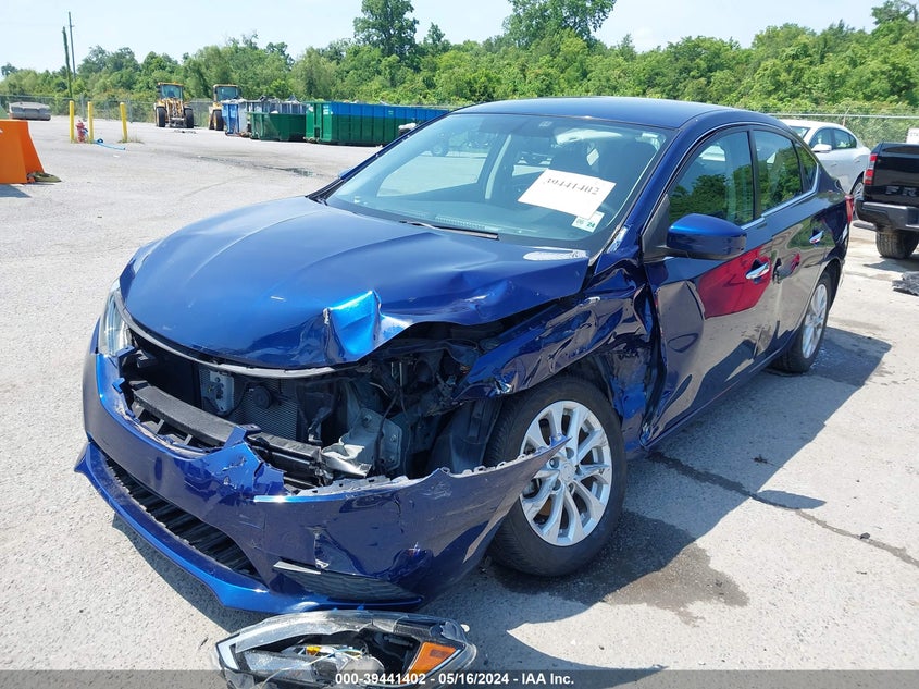 VIN 3N1AB7AP3KY402870 2019 NISSAN SENTRA SV