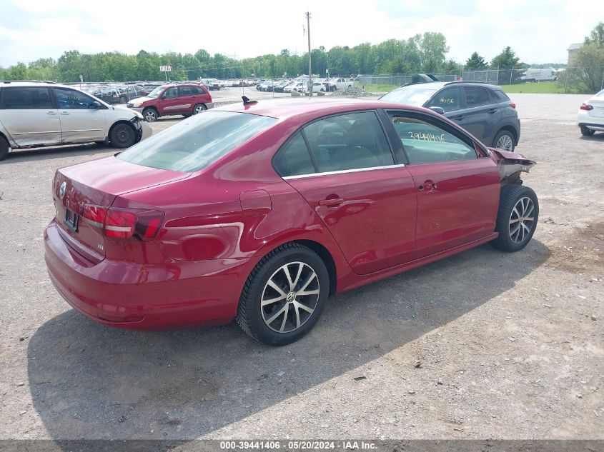 2017 Volkswagen Jetta 1.4T Se VIN: 3VWDB7AJ9HM280373 Lot: 39441406