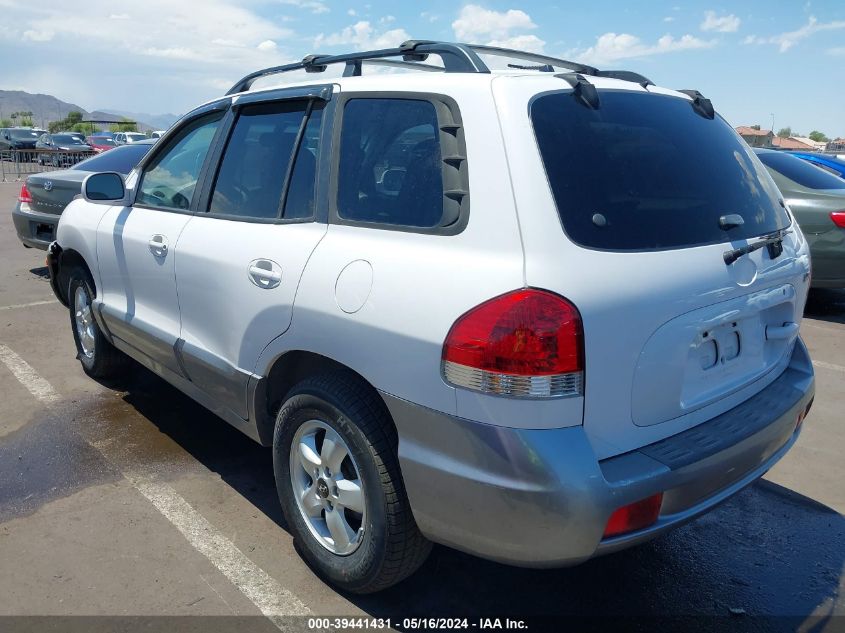 2006 Hyundai Santa Fe Gls/Limited VIN: KM8SC73E96U109165 Lot: 39441431