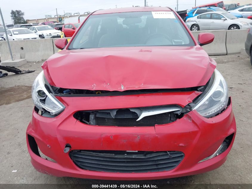 2014 Hyundai Accent Gls VIN: KMHCU4AE1EU774871 Lot: 39441439