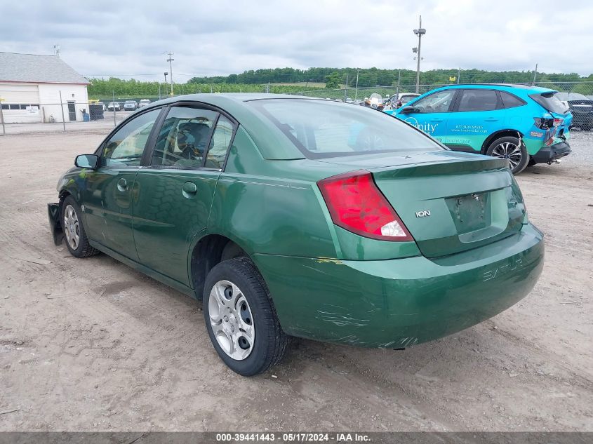 2004 Saturn Ion 2 VIN: 1G8AJ52F94Z122870 Lot: 39441443