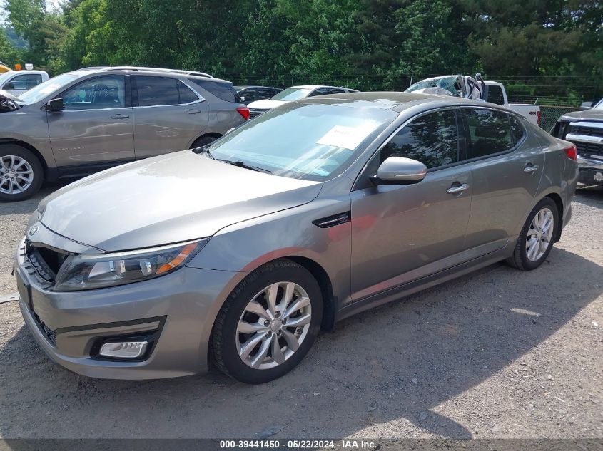 2015 Kia Optima Ex VIN: 5XXGN4A78FG405758 Lot: 39441450