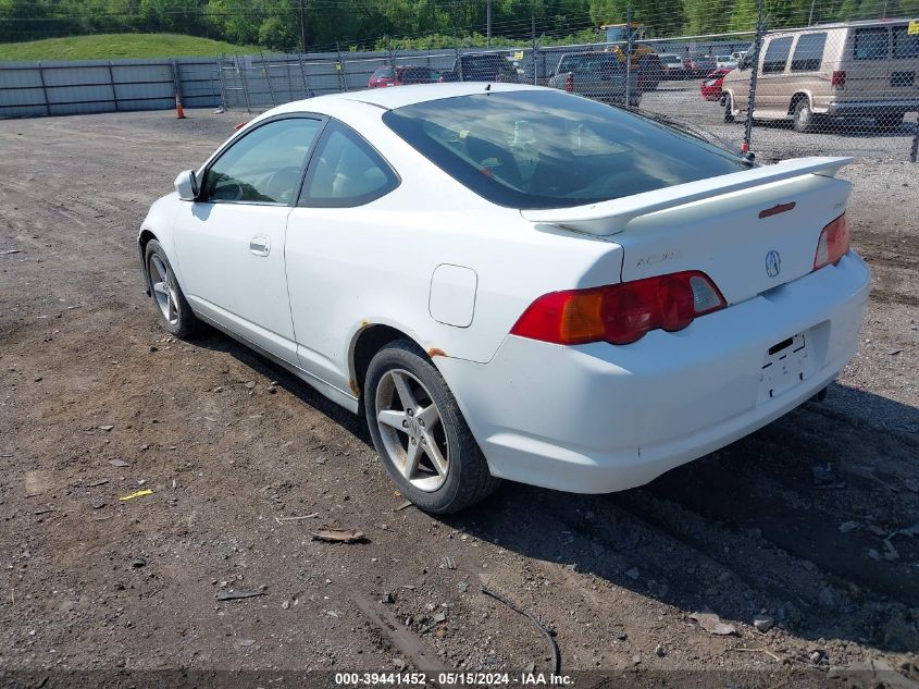 2002 Acura Rsx VIN: JH4DC54832C006655 Lot: 39441452