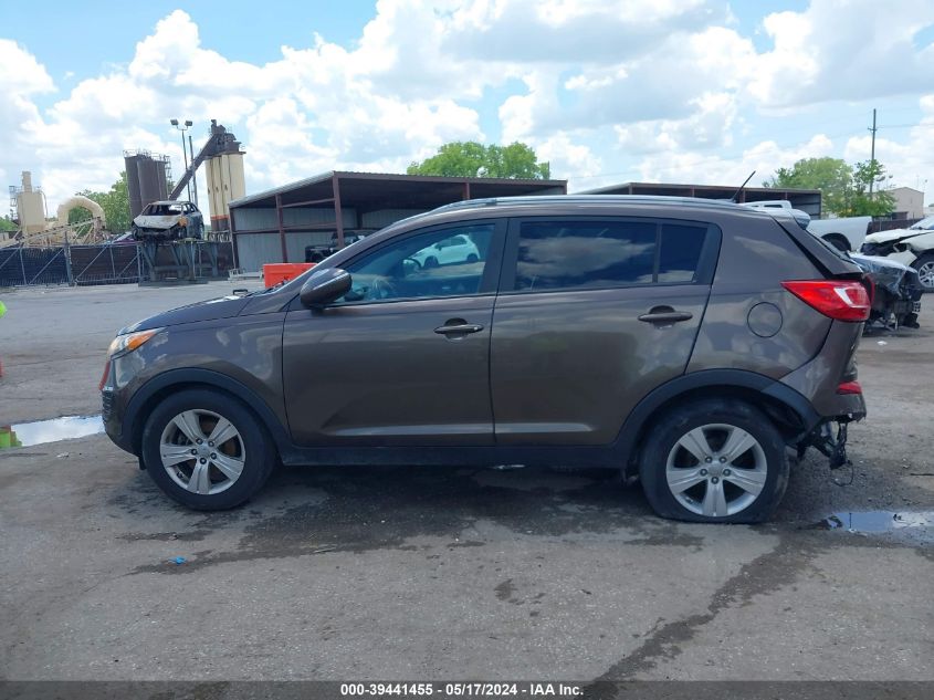 2012 Kia Sportage Lx VIN: KNDPB3A21C7240289 Lot: 39441455