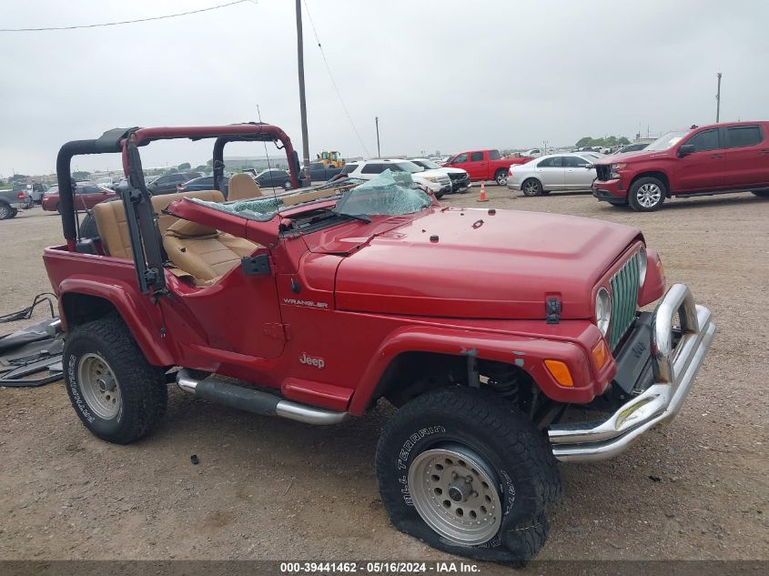 1998 Jeep Wrangler Se VIN: 1J4FY29P4WP721222 Lot: 39441462