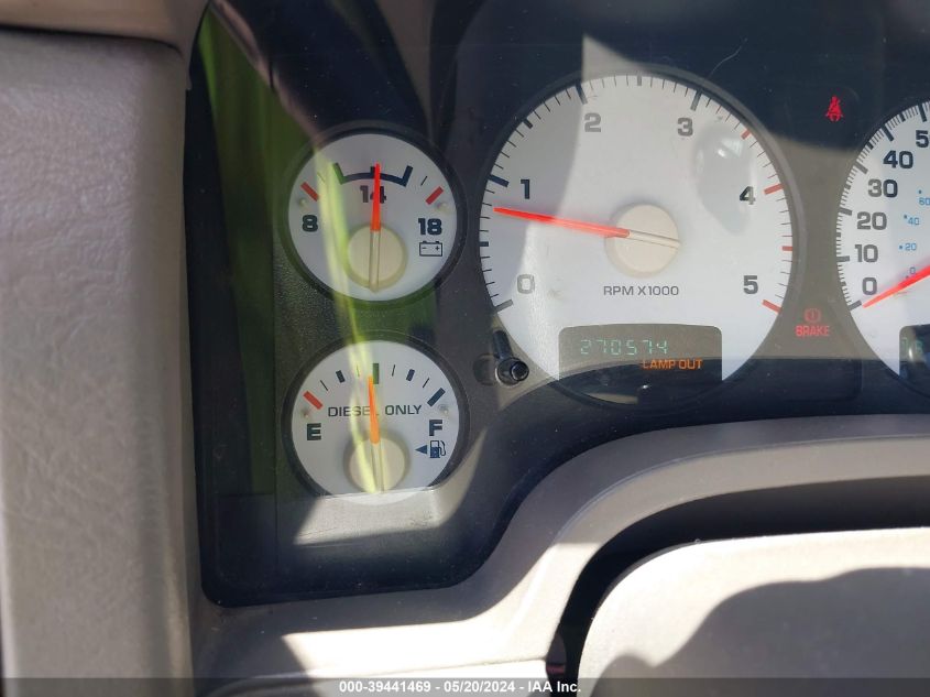 2005 Dodge Ram 2500 Slt/Laramie VIN: 3D7KS28C75G826480 Lot: 39441469