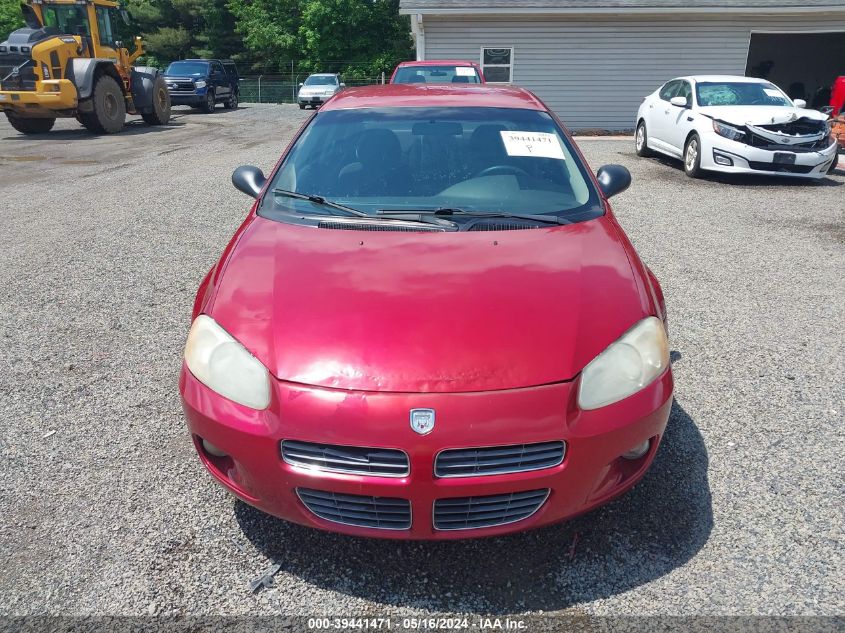 2002 Dodge Stratus Es VIN: 1B3EL56R12N151100 Lot: 39441471