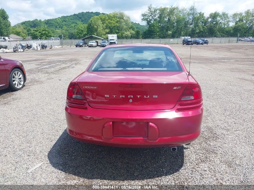 2002 Dodge Stratus Es VIN: 1B3EL56R12N151100 Lot: 39441471