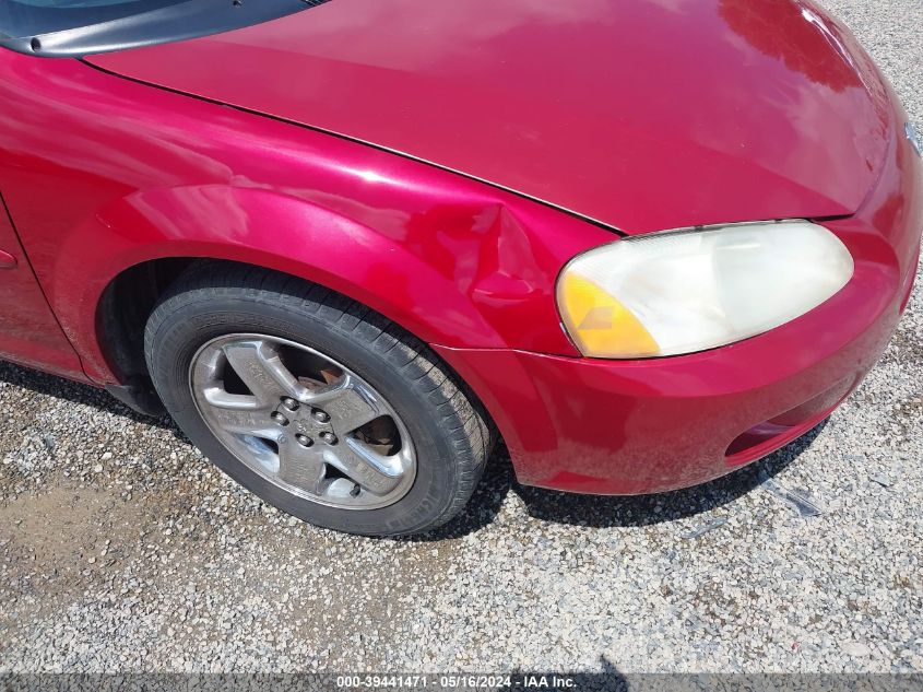 2002 Dodge Stratus Es VIN: 1B3EL56R12N151100 Lot: 39441471