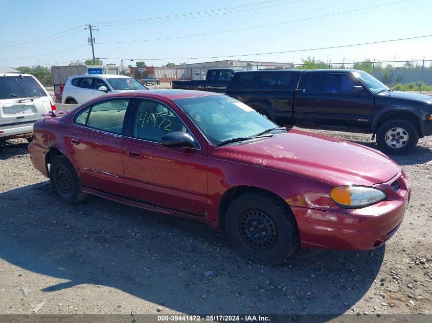 2005 Pontiac Grand Am Se VIN: 1G2NE52E35M249555 Lot: 39441472