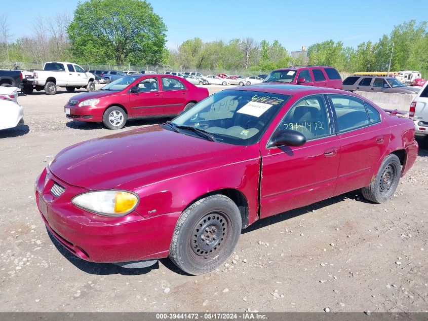 2005 Pontiac Grand Am Se VIN: 1G2NE52E35M249555 Lot: 39441472