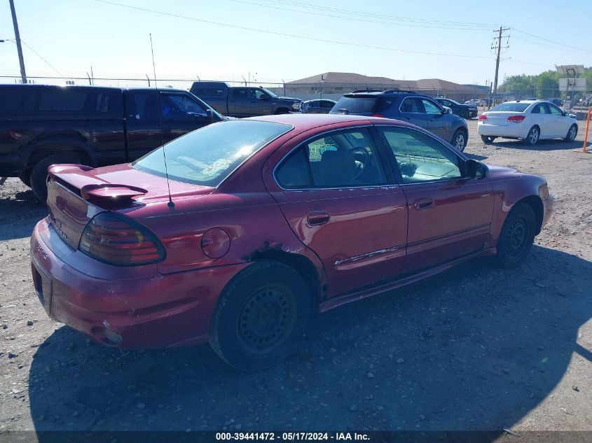 2005 Pontiac Grand Am Se VIN: 1G2NE52E35M249555 Lot: 39441472